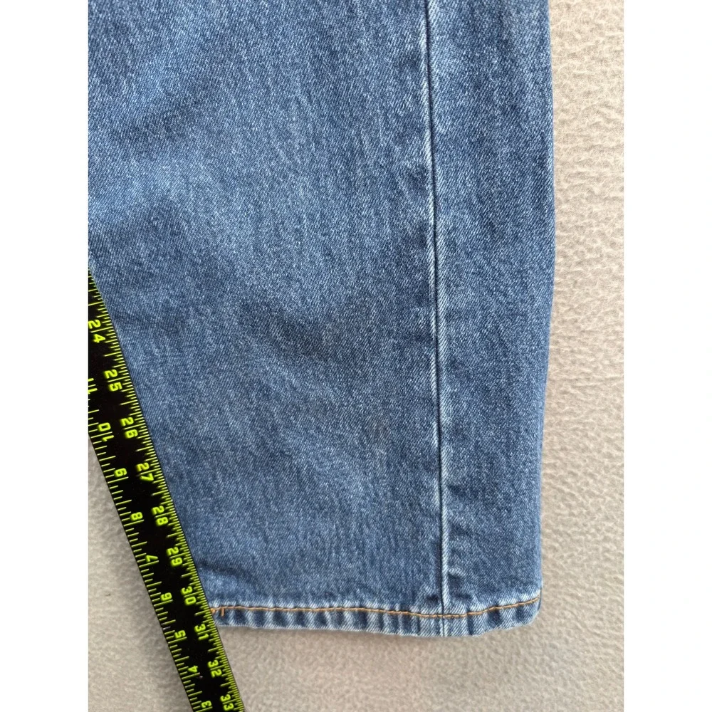 Levi's 505 Regular Fit Men's Denim Jeans 33x34 Medium Blue Straight Leg Like New